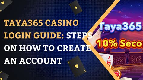 taya 365 casino login|Taya365 Official Homepage.